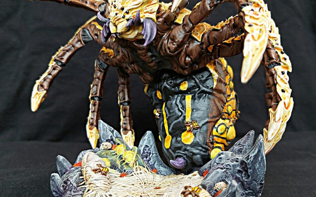 Tyrant Wasp-spider (THEME WINNER: Most Surprising)